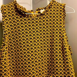 Sz-XXL-Xhiliration brand sleeveless black & gold dress. Whole dress has stretch.